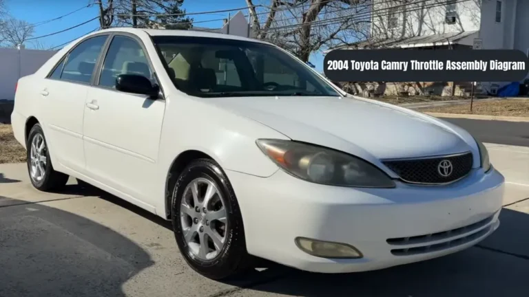 2004 Toyota Camry Throttle Assembly Diagram​