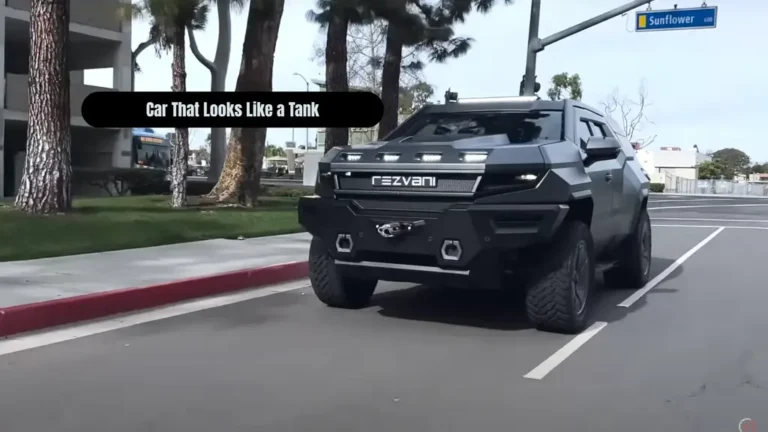 Car That Looks Like a Tank