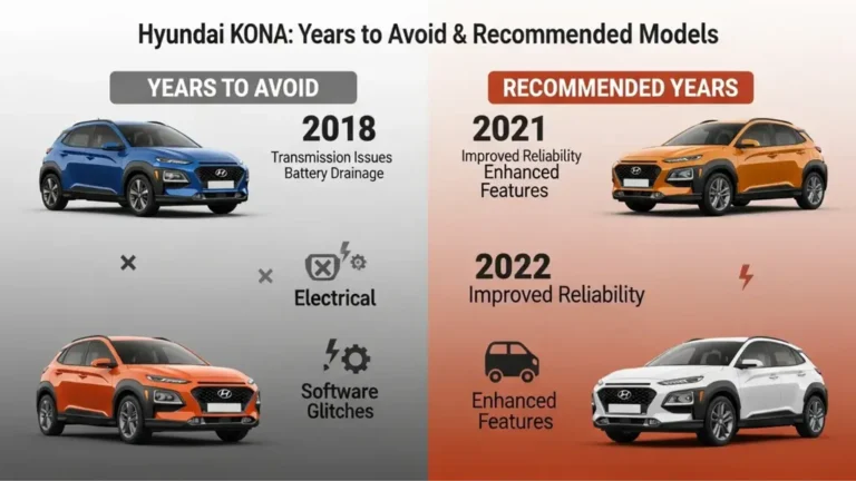 Hyundai Kona Years to Avoid: Expert Advice for Smart Buyers